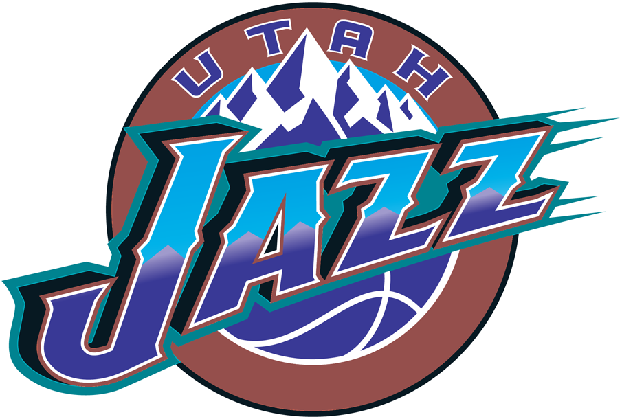 Utah Jazz 1996-2004 Primary Logo iron on paper